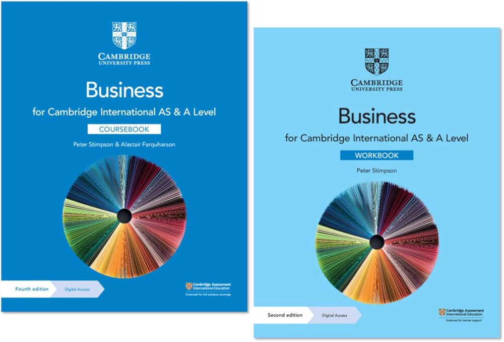 Combo of Cambridge International AS & A Level Business Coursebook and Workbook |2 Books with Digital Access Paperback