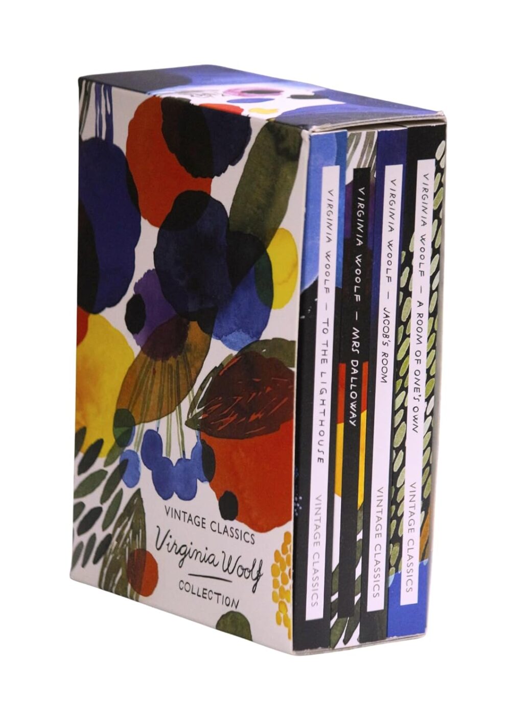 Virginia Woolf Collection: Vintage Classics Woolf Series 4 Books Boxset (A Room of One's Own and Three Guineas, To The Lighthouse, Jacob's Room, Mrs. Dalloway) Paperback