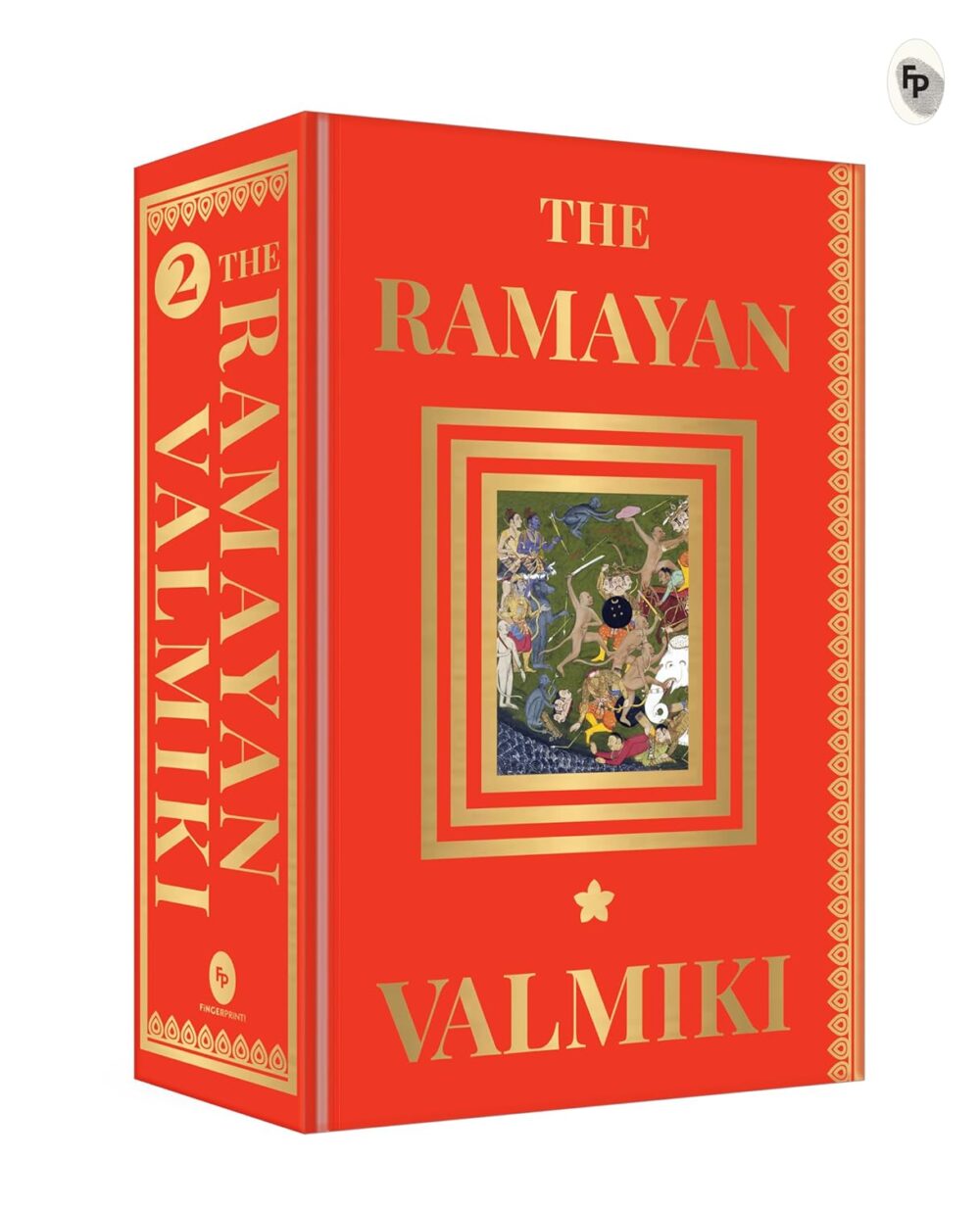 The Ramayan of Valmiki: Volume 1 & 2 (Deluxe Hardbound Edition) Boxed Set Hardcover