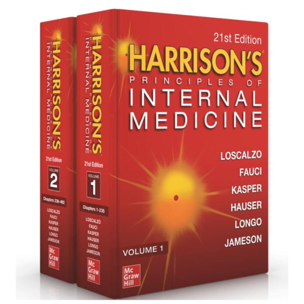 HARRISON'S PRINCIPLES OF INTERNAL MEDICINE – 2 VOLUMES || 21st EDITION (Set of 2 Books) Paperback